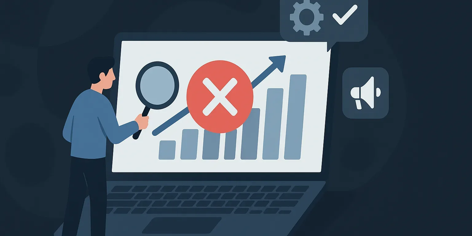 Najčastejšie chyby online marketingu a ich opravy