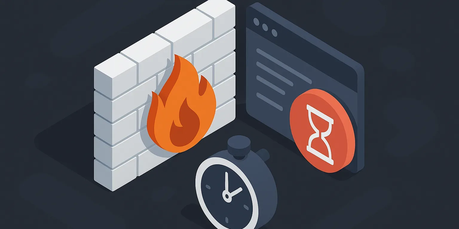 hero-hero Firewall action timeout ako ho odstrániť bez zníženia bezpečnosti
