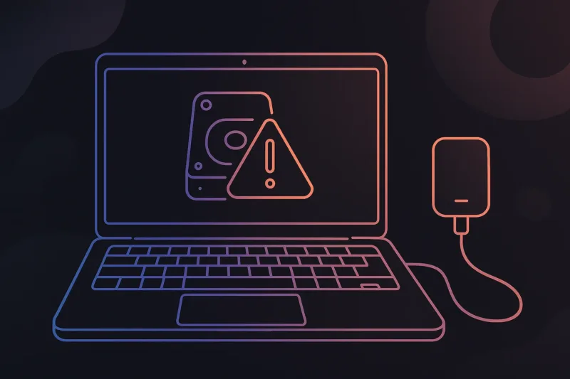 Mac nevidí externý disk - ako opraviť